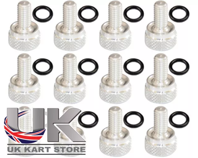 TonyKart / OTK Bead Screw Set x 12 Go Kart Karting Race Racing