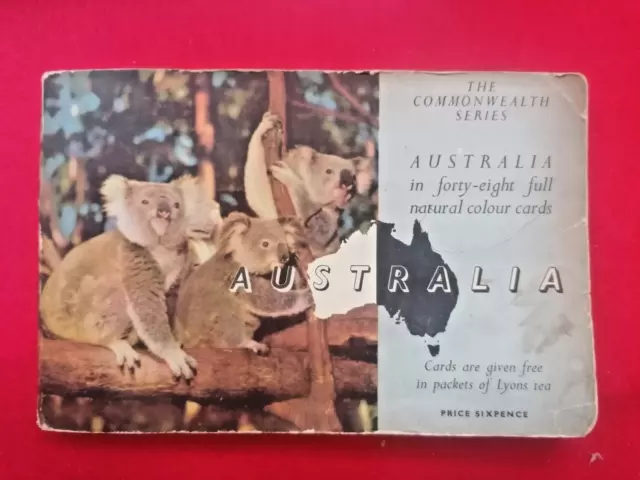 Lyons Tea Picture Cards. Australia. Complete set in album
