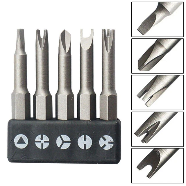 5PCS Special-Shaped Screwdriver-Set U Y Shape Triangle Screwdriver-Bits HOT N79C