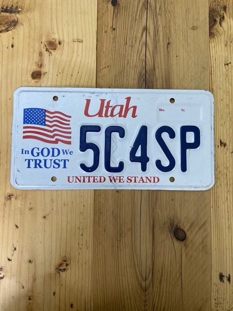 Targa Auto Vanity USA 'In God We Trust' – Incisa Laser E Diamante – Alluminio Nero