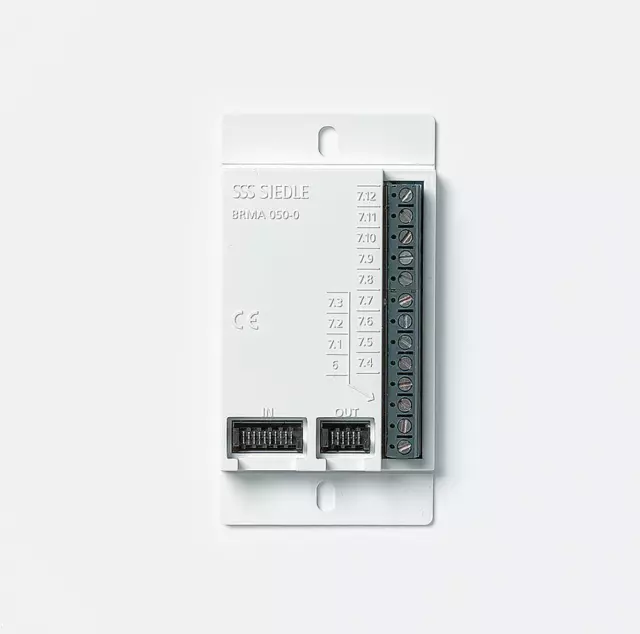 Siedle BRMA050-01 Bus-Ruftastenmatrix, weiß (200035455-00)