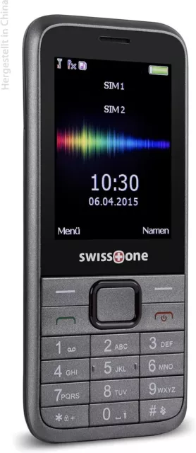 SWISSTONE SC 560 Mobiltelefon DUAL-SIM Handy mit grossem Display