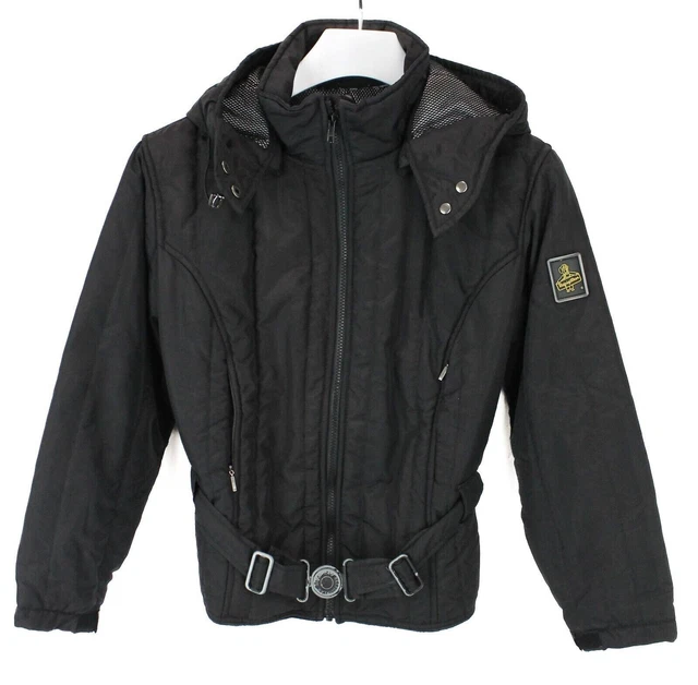 Veste Camaïeu Marron Imperméable Taille 38, Avec Capuche Amovible - Occasion Très Bon état