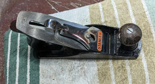 vintage stanley no 4 wood plane with box
