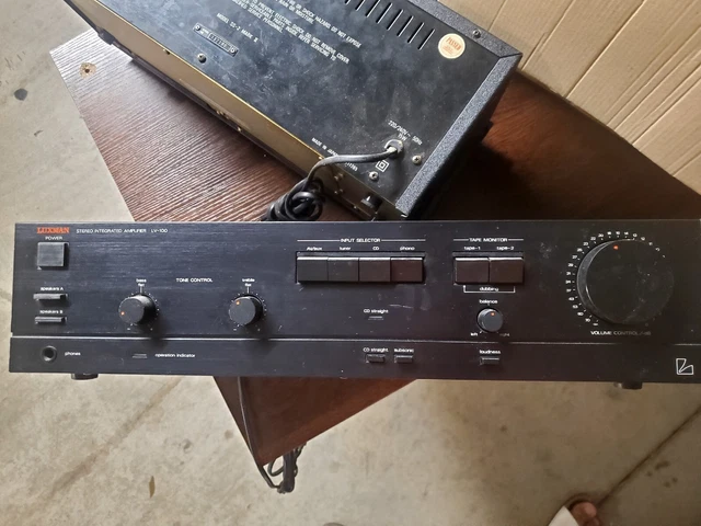 LUXMAN LV-100 🔆RARETY🔆 (1987) Vintage Stereo Amplifier👌tested 👌