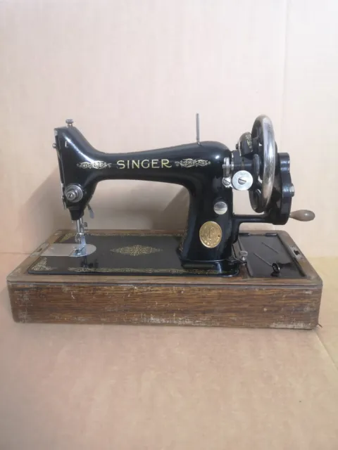 Singer 99k Hand Crank Sewing Machine Vintage Antique 2641