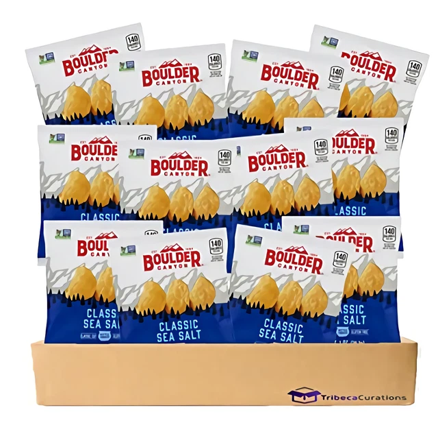 Pierre Canyon Mer Sel Bouilloire Chips, 29.6ml 12 Compte