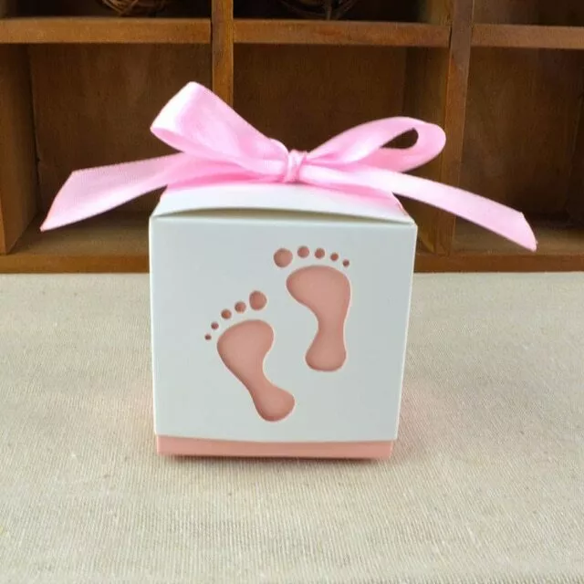 Gastgeschenk (e) für Geburt Taufe Geburtstag - Baby - Geschenkbox Mädchen