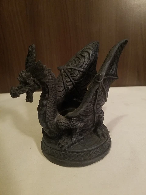 Medieval Dragon Tea Light Candle Holder