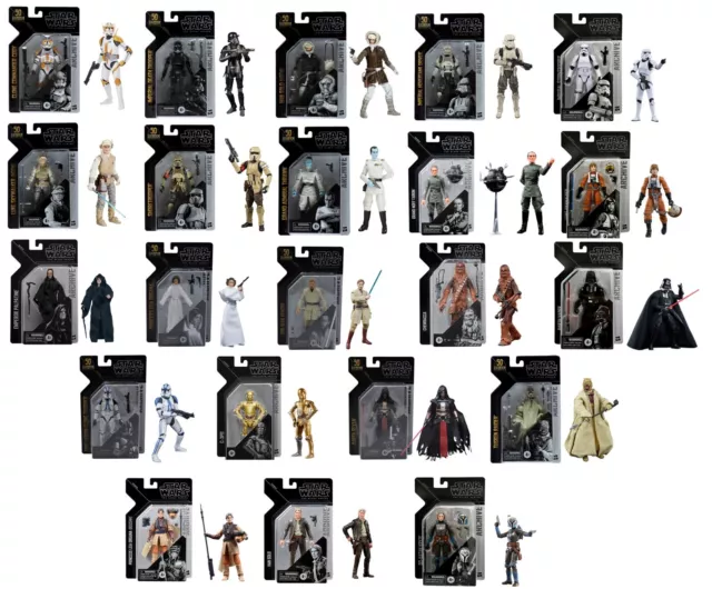 Star Wars Tbs 6" Archive Black Series Action Figura Hasbro You Choose! Misb 15Cm