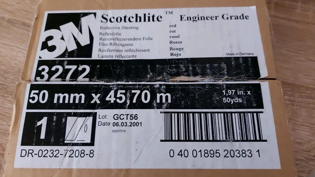 Reflexfolie 45,7m X 50mm (2 Stück)