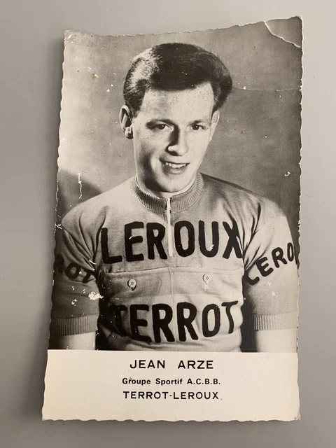 CYCLISME carte cycliste JEAN FORESTIER équipe HELYETT ... - eBay