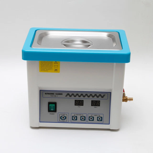Dental Digital LCD Screen 4.5L Ultrasonic Cleaner for Handpiece Stainless Steel