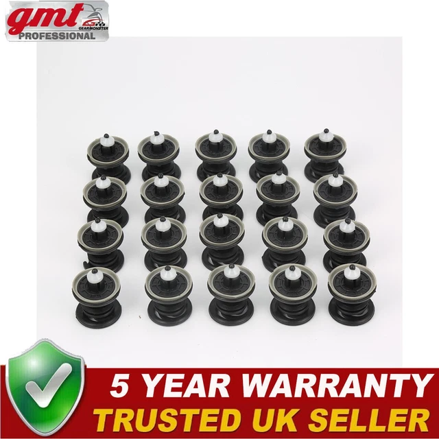 20X INTERIOR DOOR Trim Panel Fastener Clips for Seat Altea Exeo Ibiza Leon ST £6.49 - UK