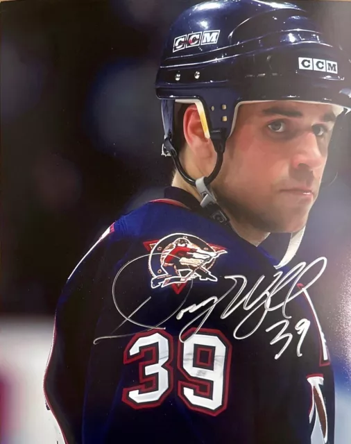 Edmonton Oilers Doug Weight Signed NHL 8x10 Photo COA