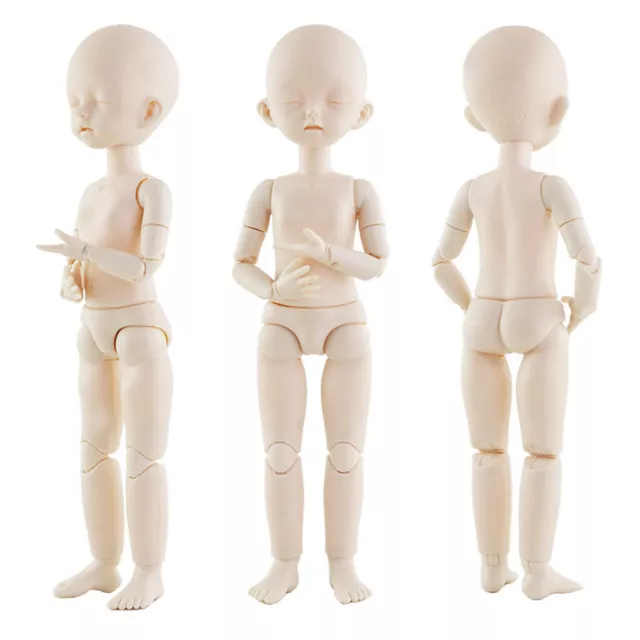 Super flessibile 1/6 corpo bambola BJD con accessorio per bambole occhi