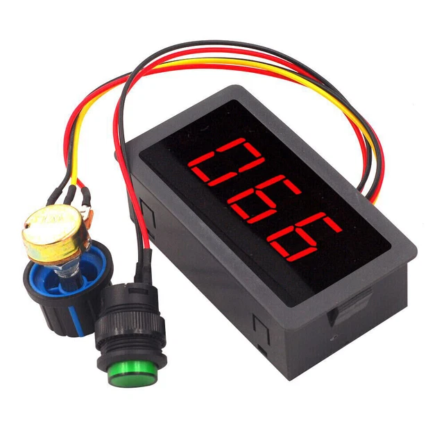 VISSQH PWM Motor-Drehzahlregler – 3 Stück, DC 5–35 V, 5 A, Einstellbar, Reversibel – Für Gleichstrommotoren, Ventilatoren & LED-Dimmer DC Drehzahlregler Reversibel VISSQH PWM Motor-Drehzahlregler – 3 Stück, DC 5–35 V, 5 A, Einstellbar, Reversibel – Für Gleichstrommotoren, Ventilatoren & LED-Dimmer DC Drehzahlregler Reversibel