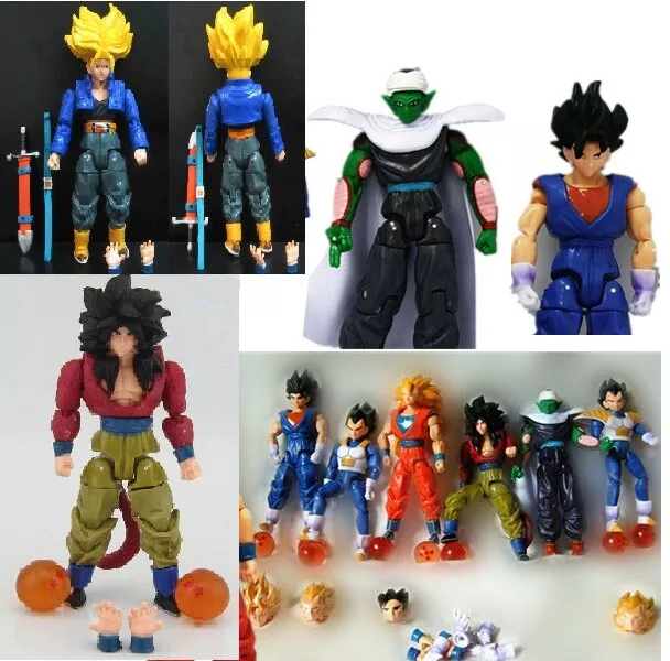 Goku Dragon Ball Action figure Bulma Shenron MAJIN BU Vegeta TRUNKS NUOVO