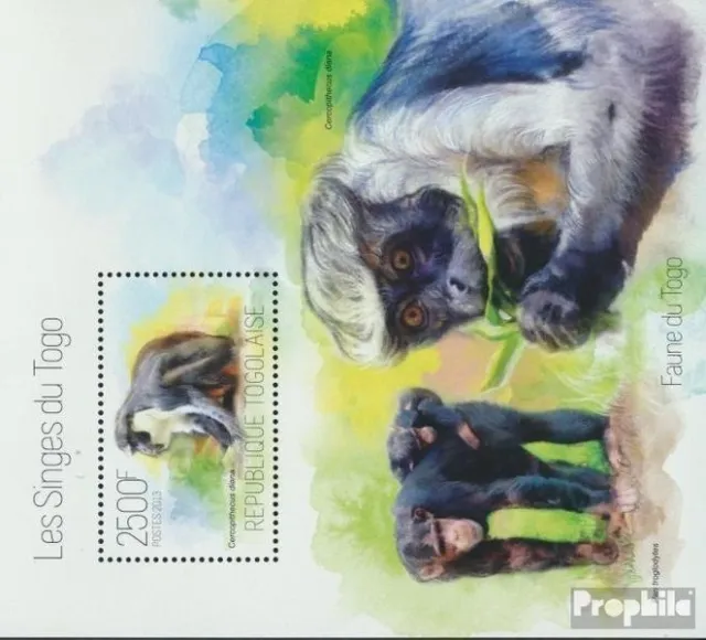 Briefmarken Togo  Mi Block 879 postfrisch Natur
