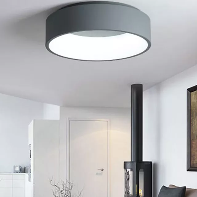 60CM Round Modern Flush Mount Ceiling Light LED Pendant Lamp Chandelier Fixture