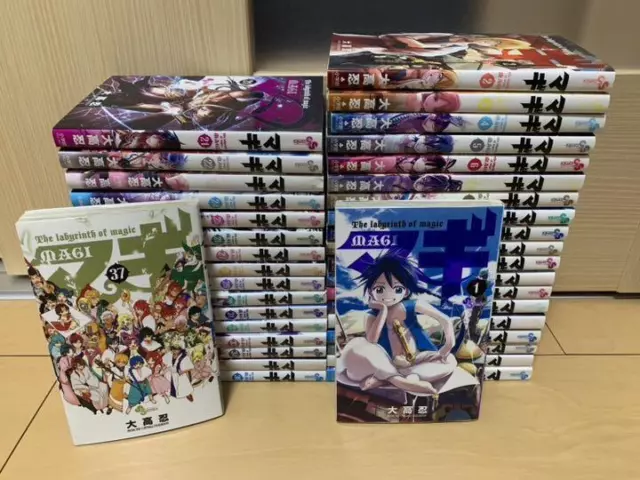 Anime DVD Magi The Labyrinth Of Magic Season 1-3 Vol.1-63 End English  Subtitle