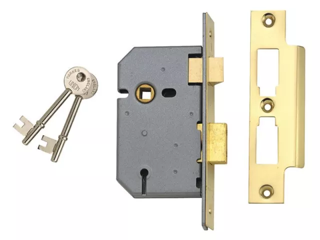 UNION - 2277 Mortice Sashlock Laiton poli 65mm 2.5in Box