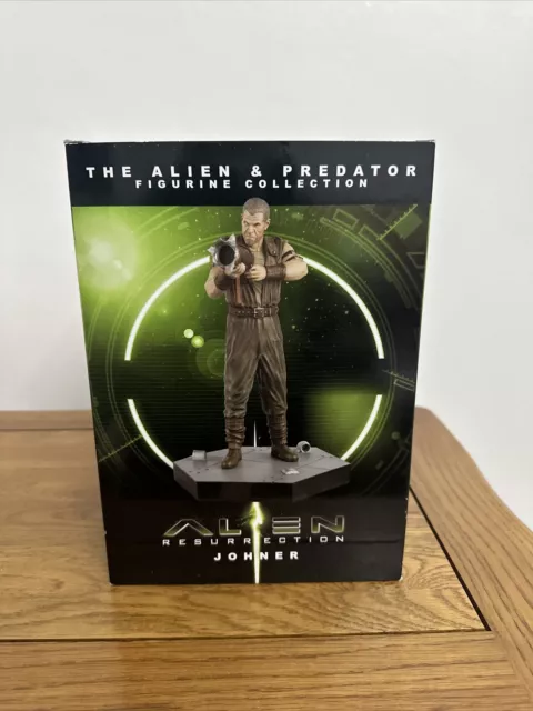 Avp The Alien & Predator Figurine Eaglemoss Collection #12 Johner Resurrection