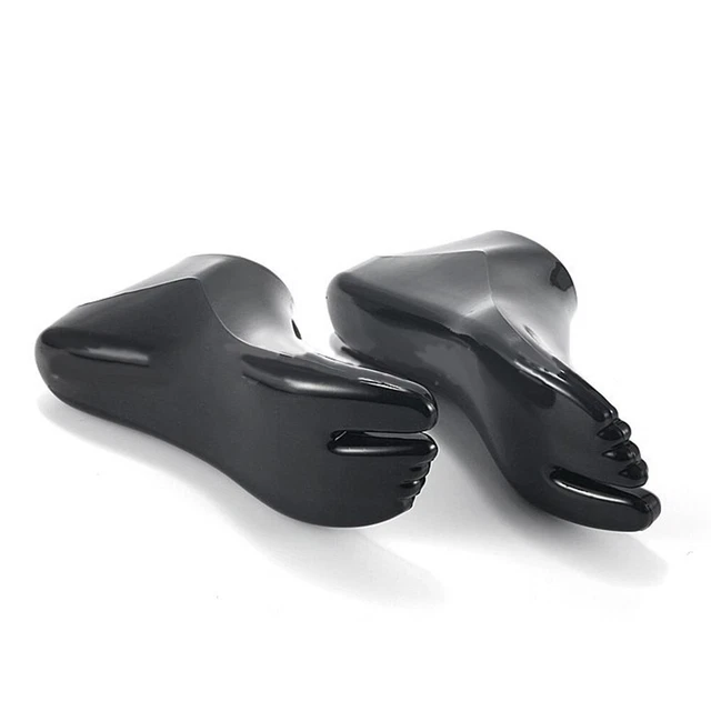 Jewelry Presentation with Plastic Foot Models for Shoes Socks and Anklets