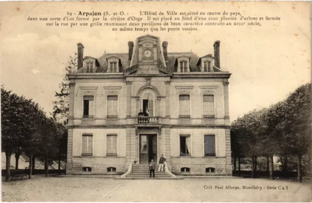 CPA ARPAJON Hotel de Ville (1354409)