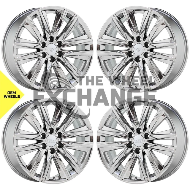 EXCHANGE 22& CADILLAC Escalade Sport PVD Chrome Wheels Rims Factory OEM