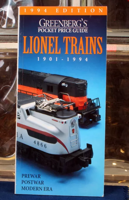 Greenbergs Pocket Price Guide Lionel Trains 1901 - 1994