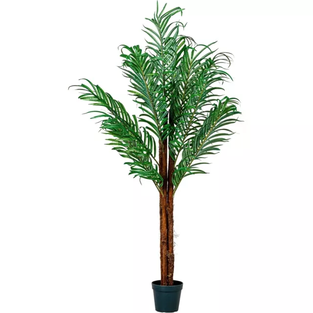 Kunstpflanze Dekobaum Kokospalme Zimmerpflanze groß authentisch dekorativ Palme