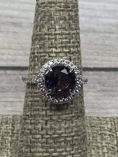 Bomb Party Ring RBP5672 Staring Back at Me Size 9 Rose Gold Diamond CZ 