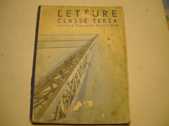 Letture Classe Terza-Scuole Italiane all'Estero-1933