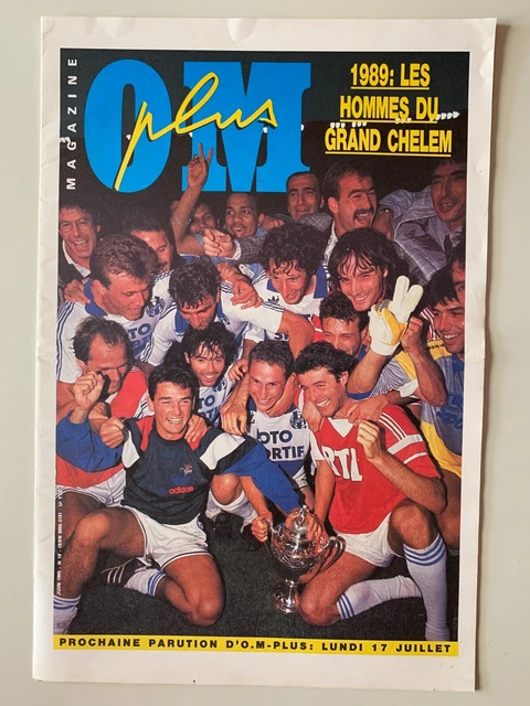 Olympique de Marseille - AS Monaco, 10 juin 1989 - Coupe de
