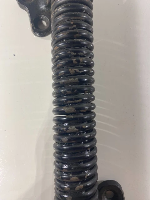 10" Long Black Door Hinge Coil Spring Closer Heavy Duty Gate 3