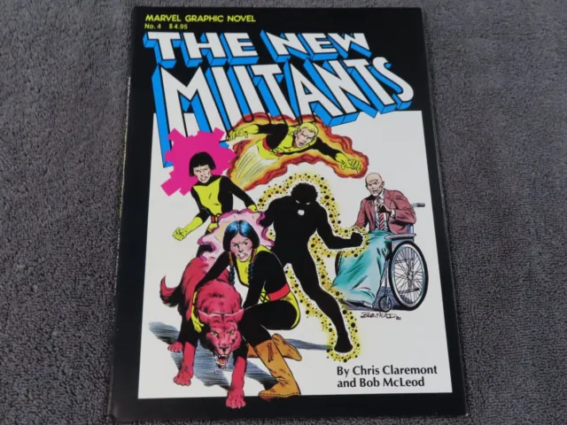 1982 MARVEL Comics MARVEL GRAPHIC NOVEL #4 The New Mutants - 1st team ap - VF/NM