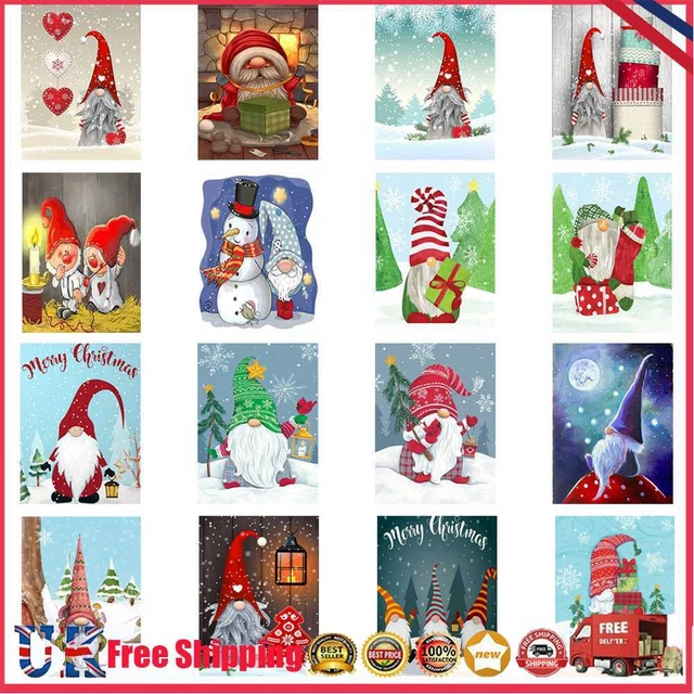 40x50cm Paint By Numbers Gnome Oil for Adults Children Room Home Wall Decor Gift