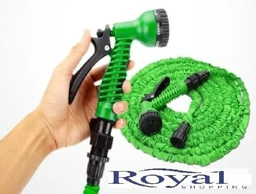 tubo acqua per irrigazione giardino pompa flessibile estensibile 30 metri