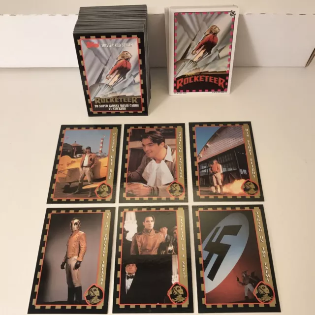 The Rocketeer Film Disney ( Topps ) Super Brillant Carte Ensemble (99/11) Billet