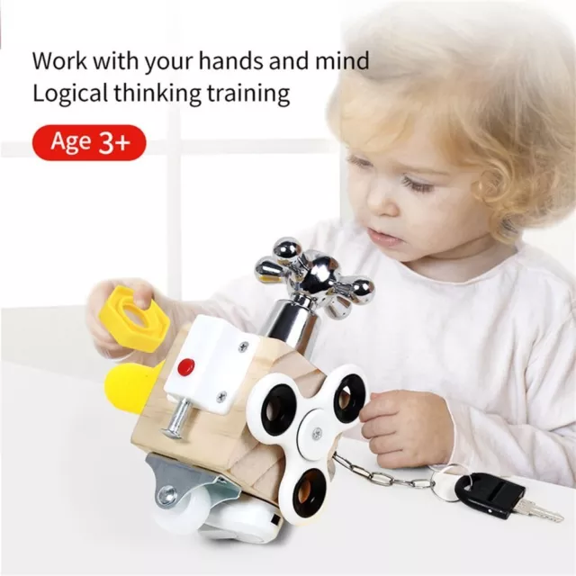 Ability Training Toddler Busy Board Training Lock Box  Educational Toys