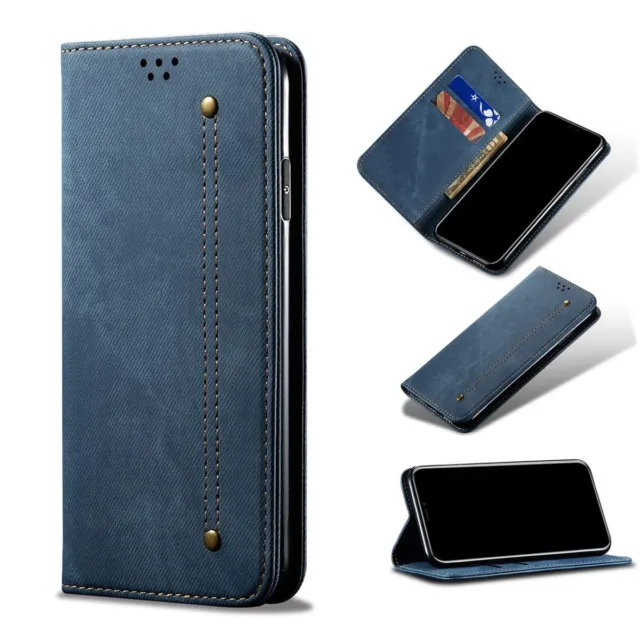 Coque pour Samsung Galaxy A72 5G Étui Protection Portable Pochette Bumper Bleu