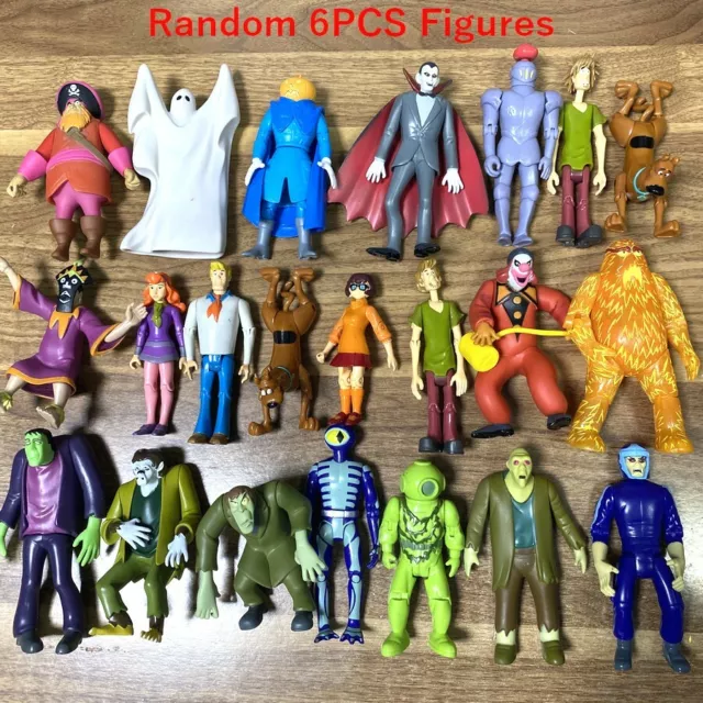 Scooby doo mystery crew sales and monsters action figure set