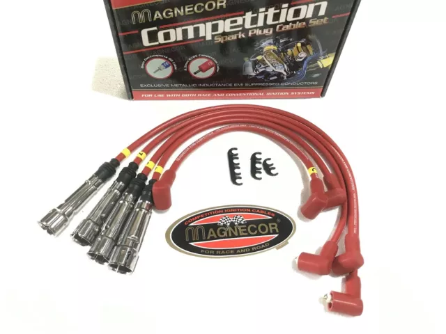 VW Polo G40 High Performance Race Magnecor 8.5mm Red Ignition Leads Brand New