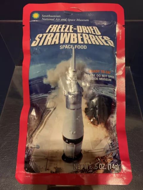 Smithsonian National Air And Space Museum Freeze-Dried Strawberries Space Food