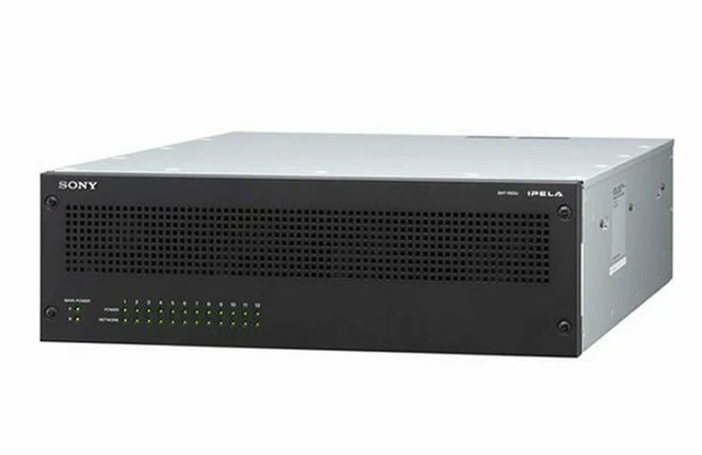 Sony SNT-RS3U Video Surveillance Rack Station For Up top 12 Blades/ 48 Channels