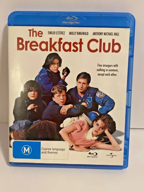 Sony Pictures... Bluray Disc .. The Breakfast Club.. Region Abc .. Rated M..