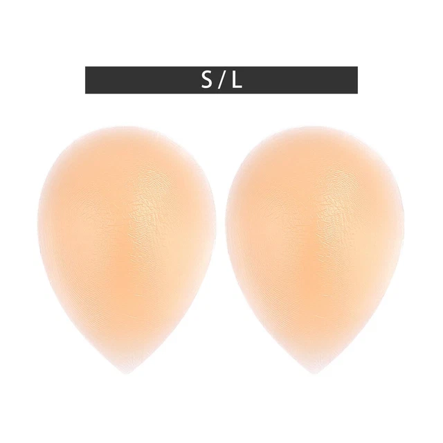 NEW 1 PAIR Silicone Hip Pads Soft Realistic Fake Buttocks Butt Lifter ...