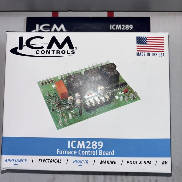 ICM Controls ICM289 Lennox OEM Furnace Control Board Replacement – Combustion Products-503056