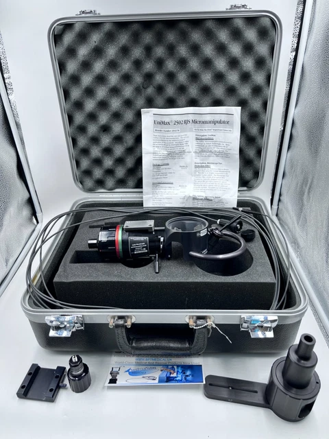 UniMax 2502 RJS Micromanipulator LASER APERTURE attachment FOR Orion Laser